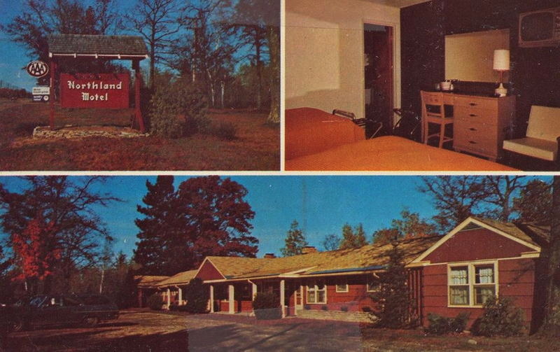 Alpine Country Inn (Northland Motel) - Old Postcard